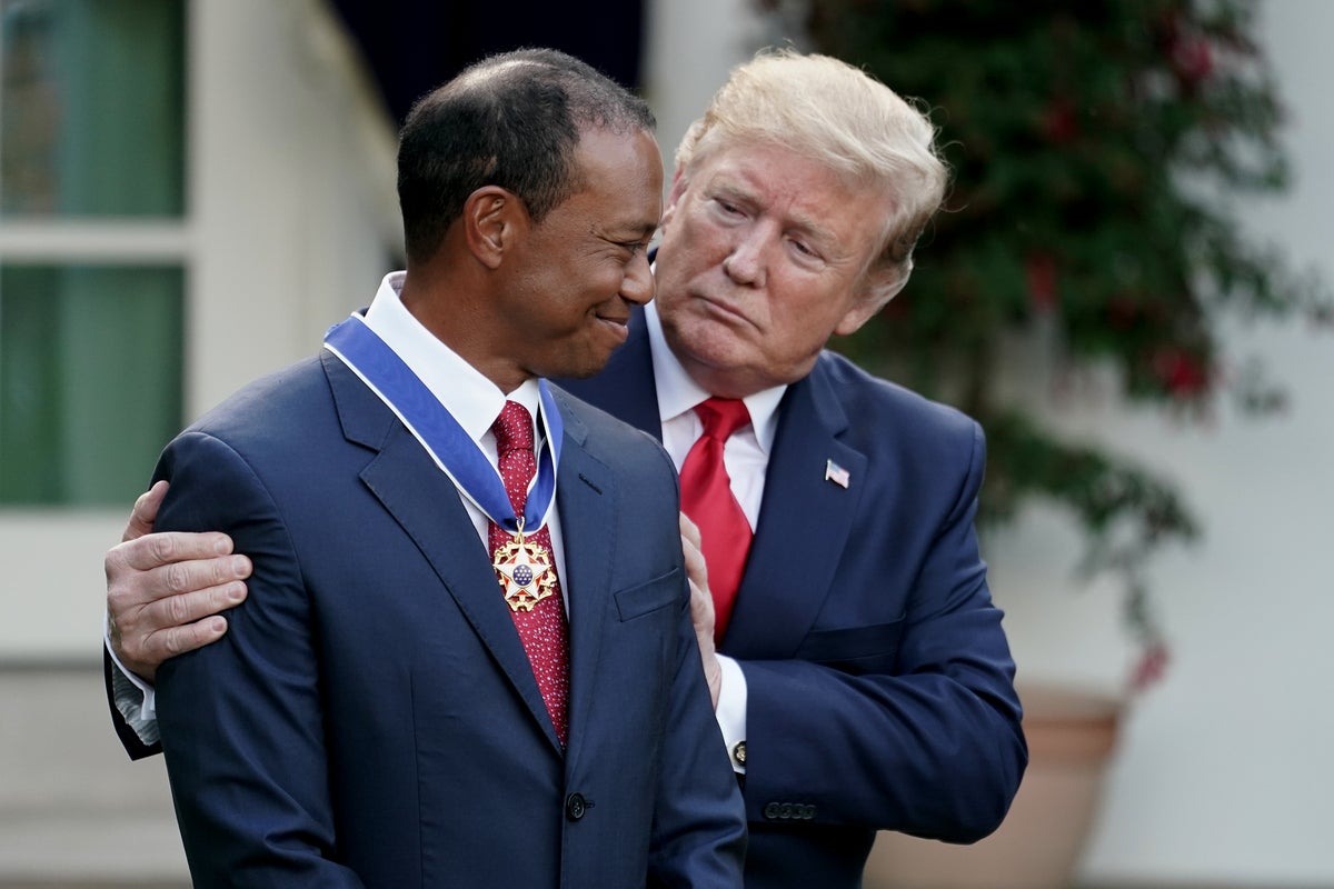 Trump Comments on Tiger Woods' Struggles Following Rollover Accident