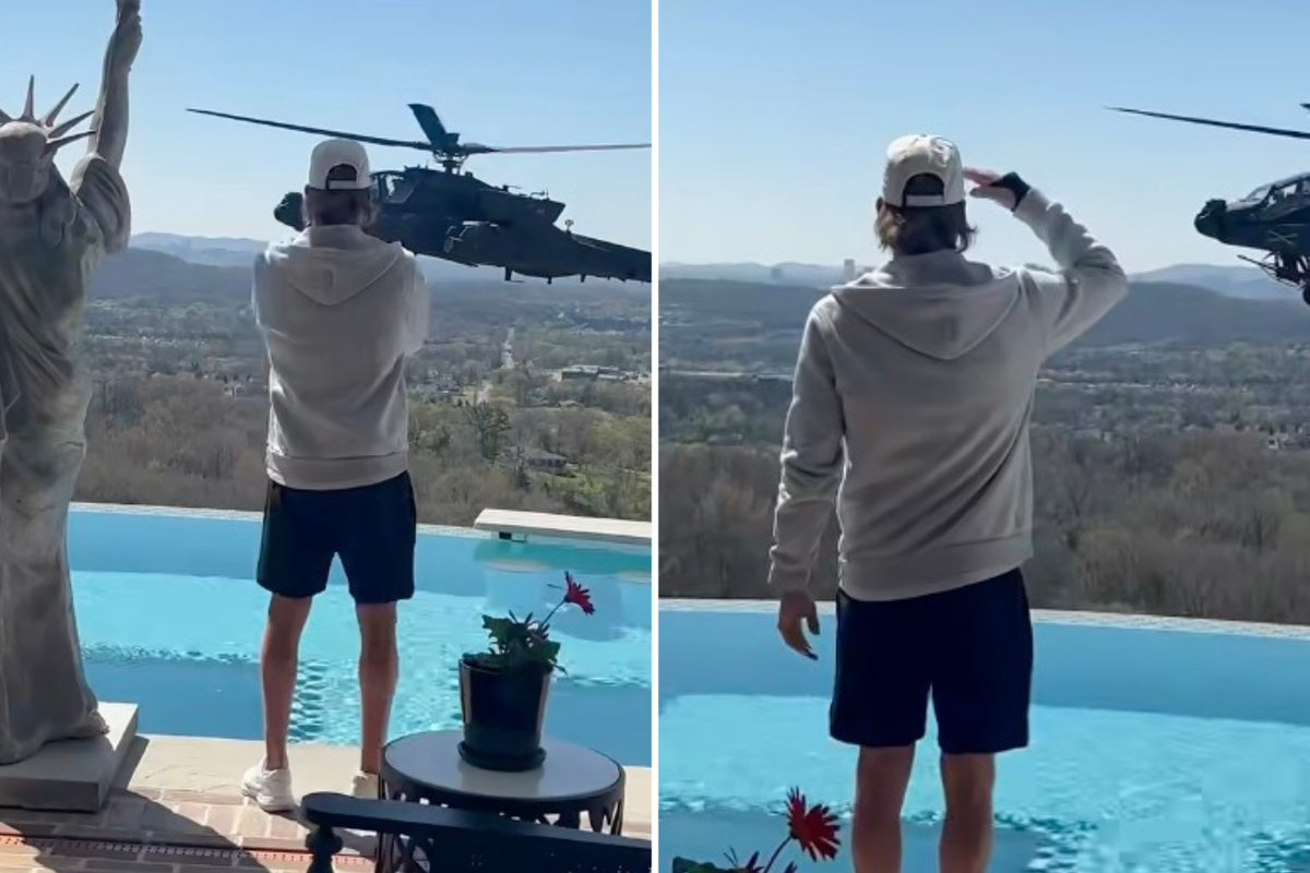 Kid Rock Defends 'Innocent' Military Helicopter Flyover at His Estate