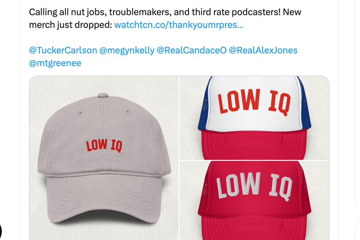 Tucker Carlson Unveils Merchandise Inspired by Trump’s MAGA Critique
