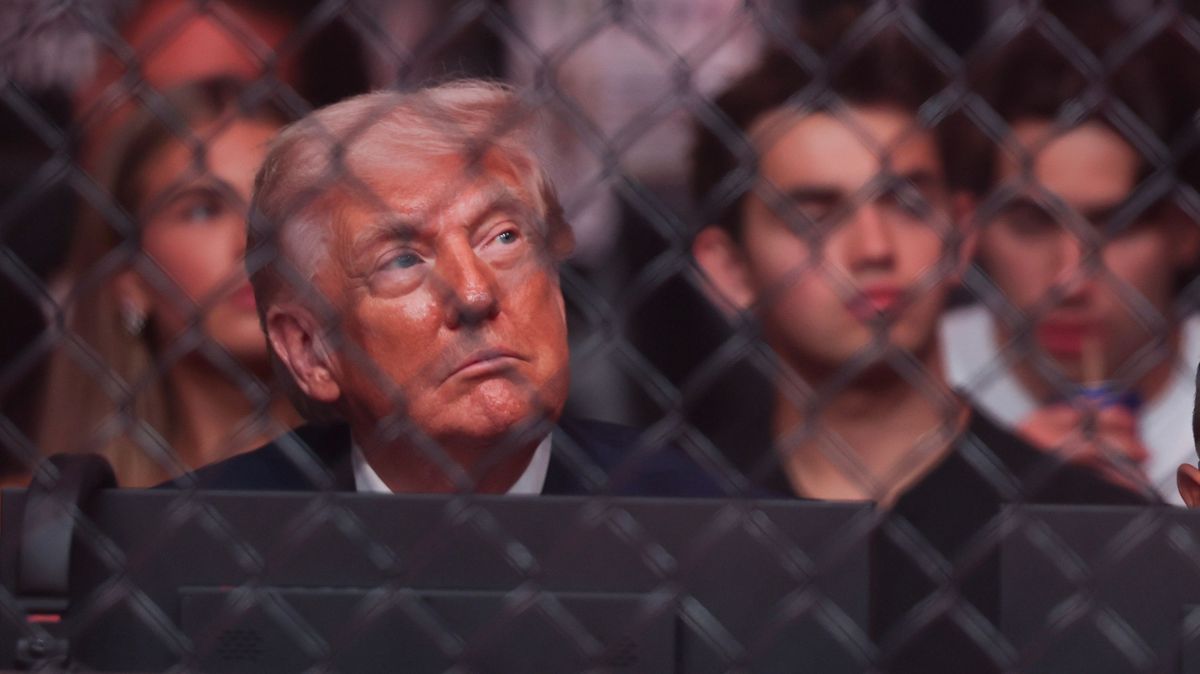 Trump Cheers UFC Mayhem While Iran Talks Crumble