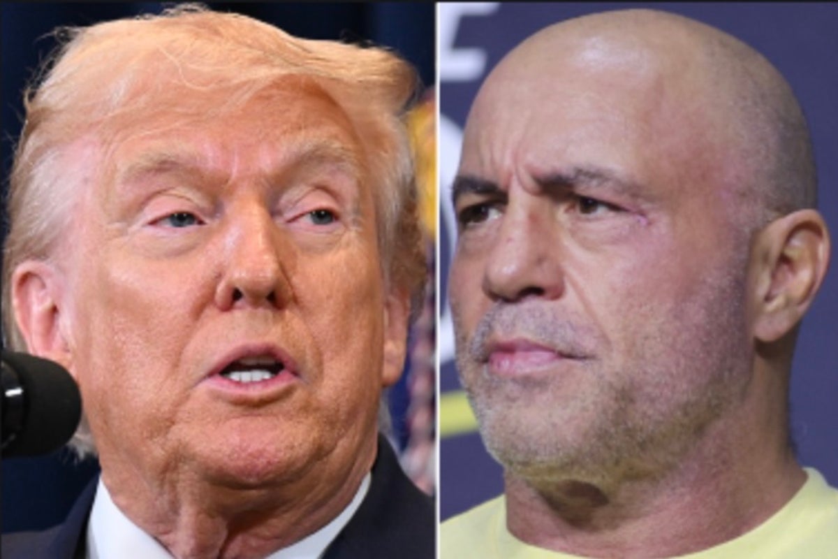 Joe Rogan and Trump Share a Moment at UFC 327 Despite Recent Tensions