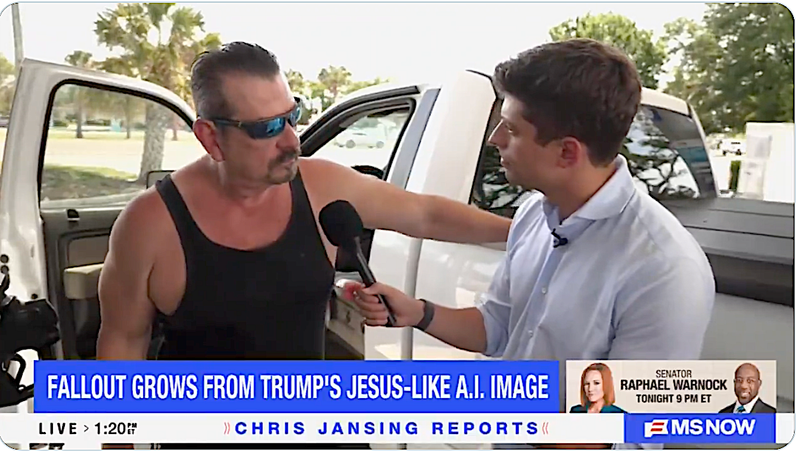 Trump's AI Jesus Post Sparks Outrage Among Supporters