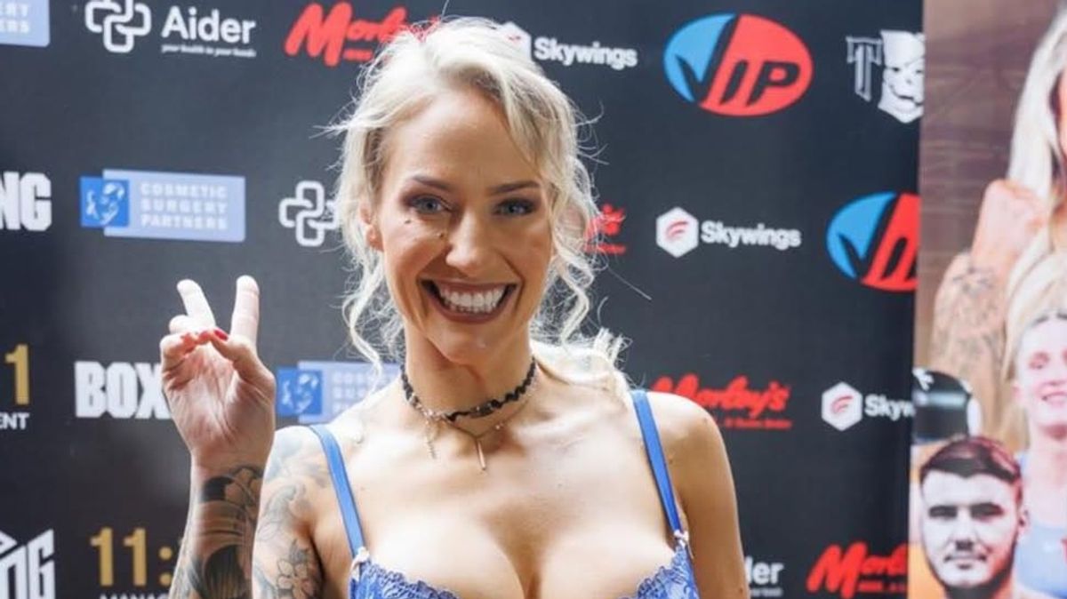 Ebanie Bridges' Daring Lingerie Weigh-In as Rival Goes Bold with Tape and Body Paint