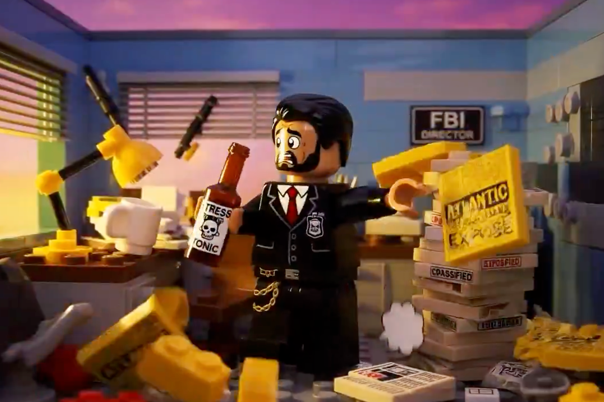 Kash Patel's Alleged Drinking Mocked in AI-Generated Lego Parody