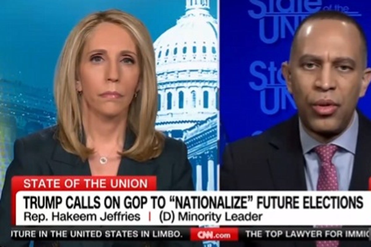 Top Democrat Issues Stark Warning Over Trump’s Bid to ‘Seize’ Elections