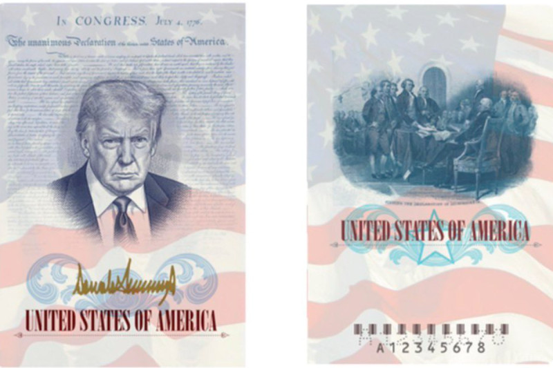 Trump's Image Set to Adorn U.S. Passports, Sources Reveal