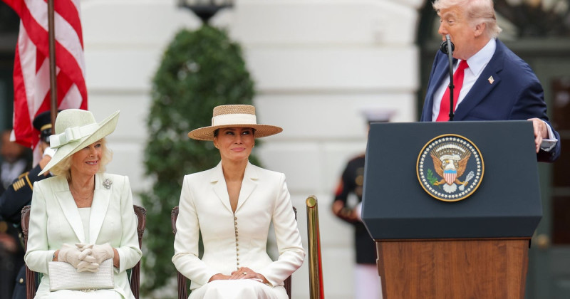 Trump Makes Light of His Marriage — Melania Remains Unamused