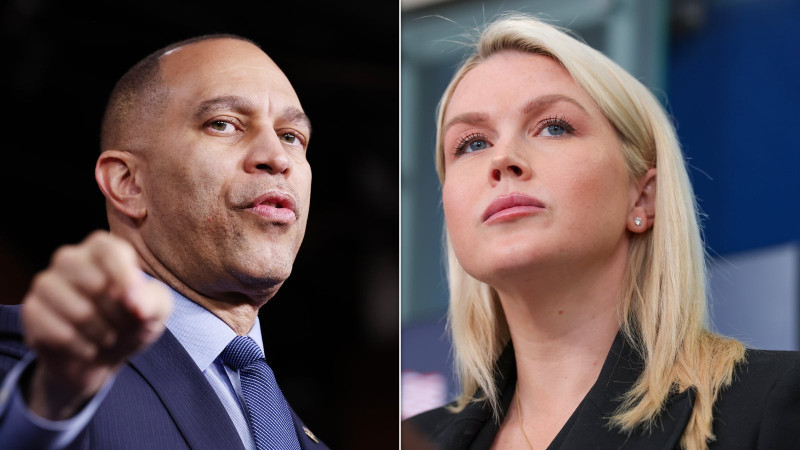 Hakeem Jeffries Blasts Karoline Leavitt’s Call for Civility: ‘Mind Your Own Business’