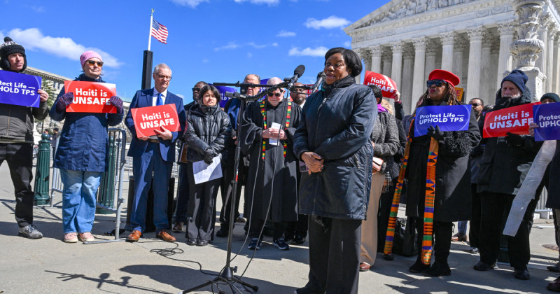 Supreme Court Considers Trump's Bid to Eliminate Protections for Haitian and Syrian Immigrants