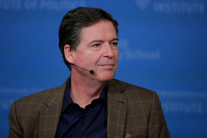 Justice Department Charges Ex-FBI Chief Comey Over Controversial Instagram Post
