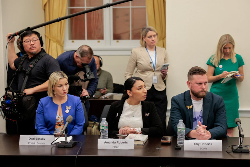 Epstein Survivors Convene on Capitol Hill After King Charles Snubs Invitation