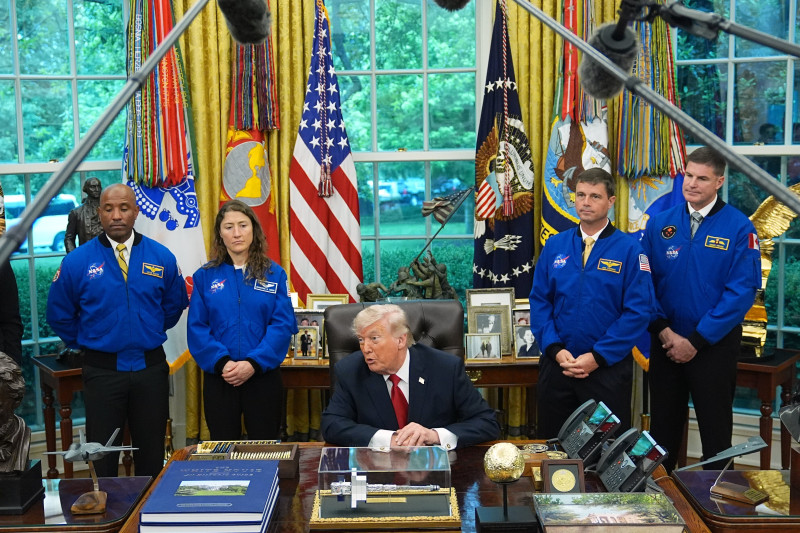 Trump's Outrageous Assertion About Astronaut Aspirations Raises Eyebrows