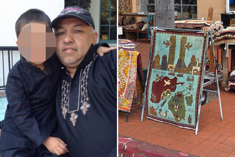 Outrage Erupts as Afghan Merchant Peddles Disturbing 9/11 Rug in Santa Barbara