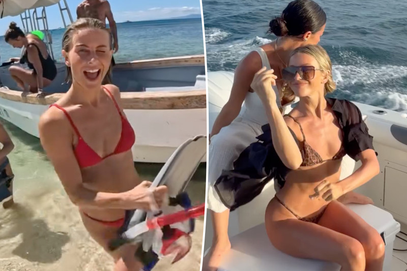 Julianne Hough Sizzles in Wild Bikinis During Fiji Escape
