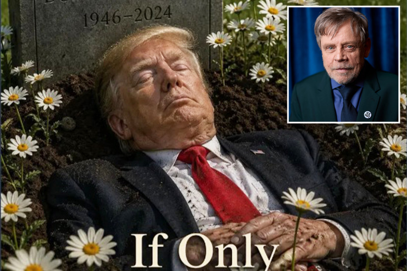 Mark Hamill Deletes Image of Trump Depicted as Deceased and Posts New Photo to 'Apologize' After Backlash