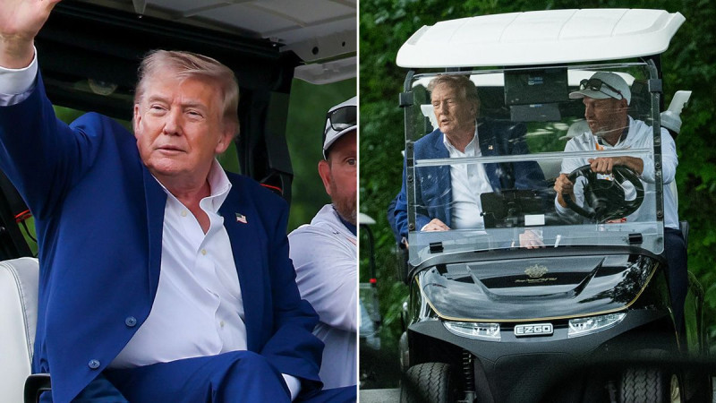Trump's Golf Cart Drama: Is Pain Keeping Him Off the Wheel?