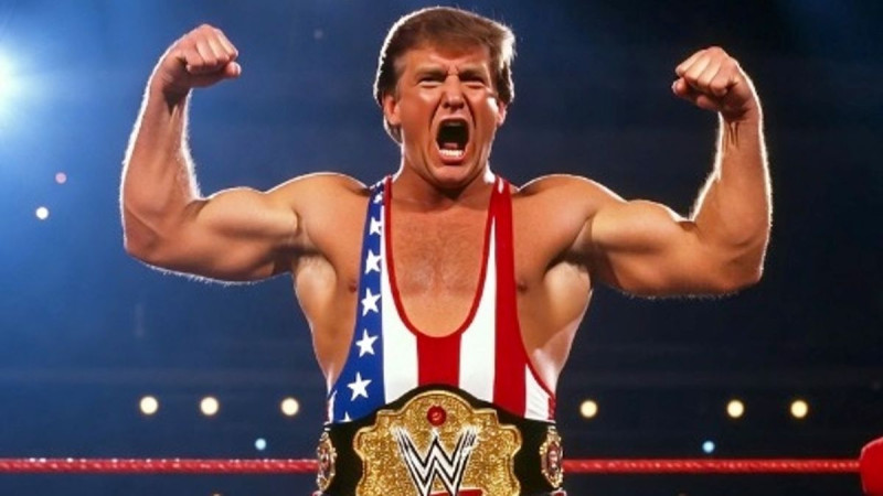 Trump Channels His Inner Stone Cold Steve Austin in Political Smackdown