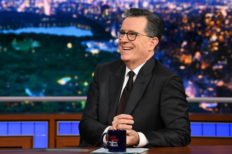 Colbert Cheers on Byron Allen as He Takes Over 'Late Show' Slot