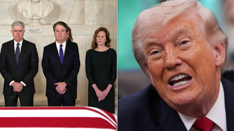 Trump Demands Loyalty from Supreme Court Justices, Rips Barrett and Gorsuch