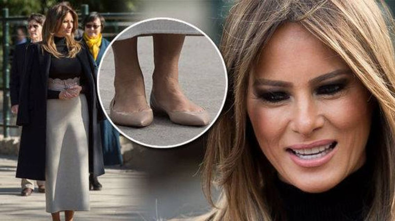 Melania's Fashion Faux Pas: Forced to Change During Awkward China Visit