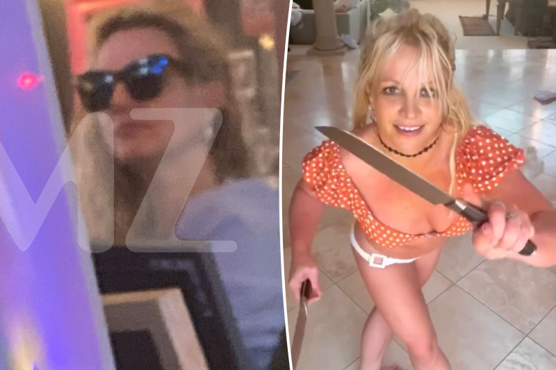 Britney Spears Goes Wild: Barks, Yells, and Wields Knife at LA Eatery