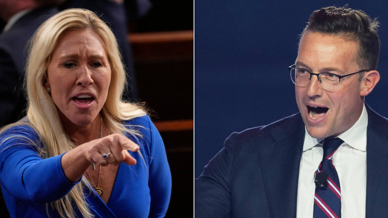 Marjorie Taylor Greene Unleashes Fury on MAGA Podcaster Benny Johnson: 