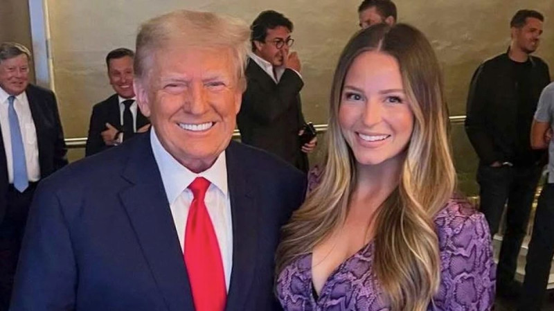 Trump's Enigmatic Brunette: The 'Special Assistant' Mistaken for Melania