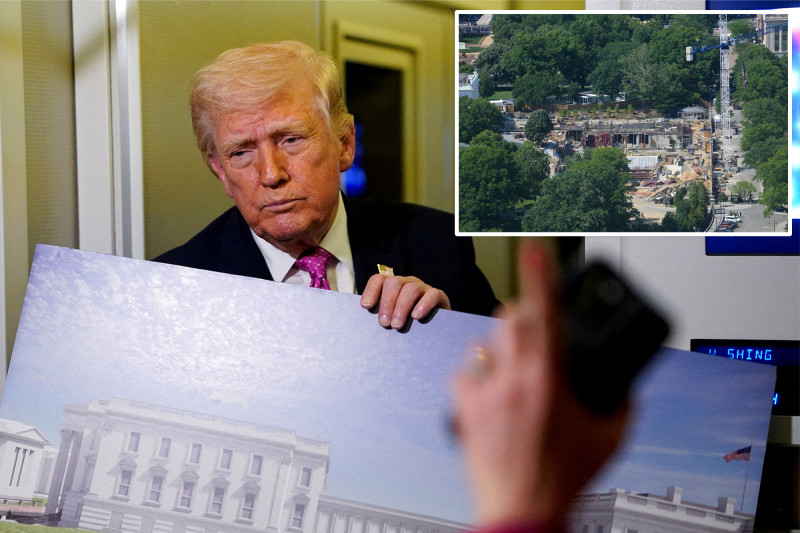 Senate Cuts Funding for Trump’s Lavish White House Ballroom, Democrats Celebrate