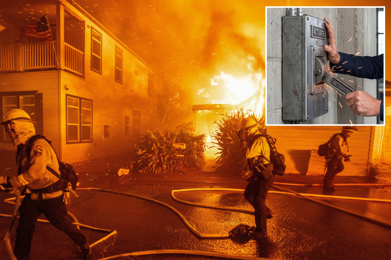 California's Wildfire Threat Sparks Power Cuts for Thousands