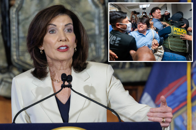New York's Sanctuary State Bill: Hochul's Bold Move Against ICE Sparks Outrage