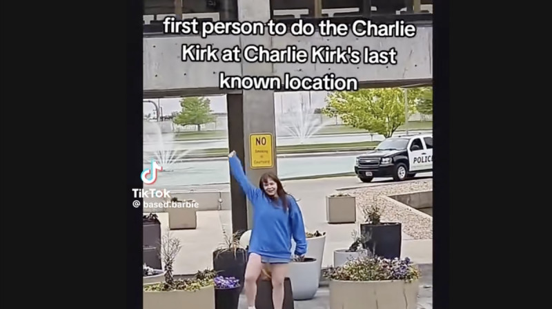 Sickening Dance Video at Charlie Kirk's Assassination Site Sparks Outrage