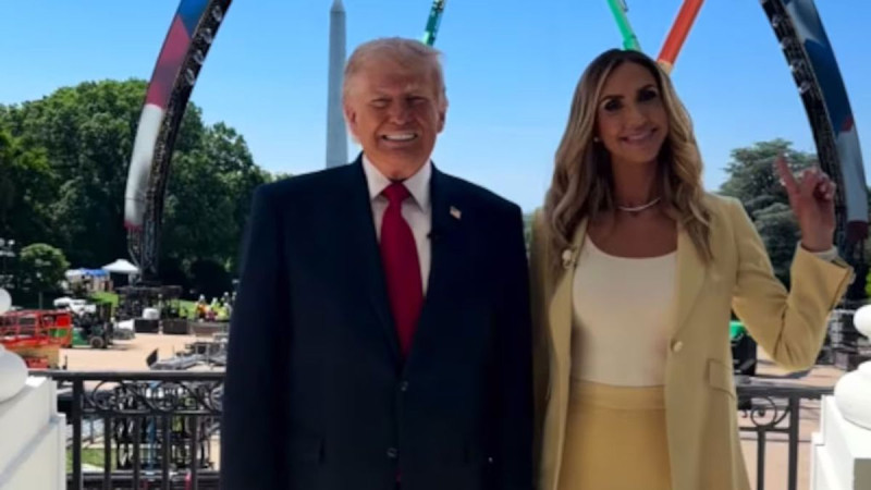 Lara Trump Unmasks the President's Stature in Shocking Video