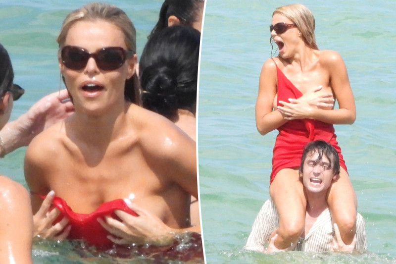 Brooks Nader's Ocean Wardrobe Catastrophe at Miami Swim Week