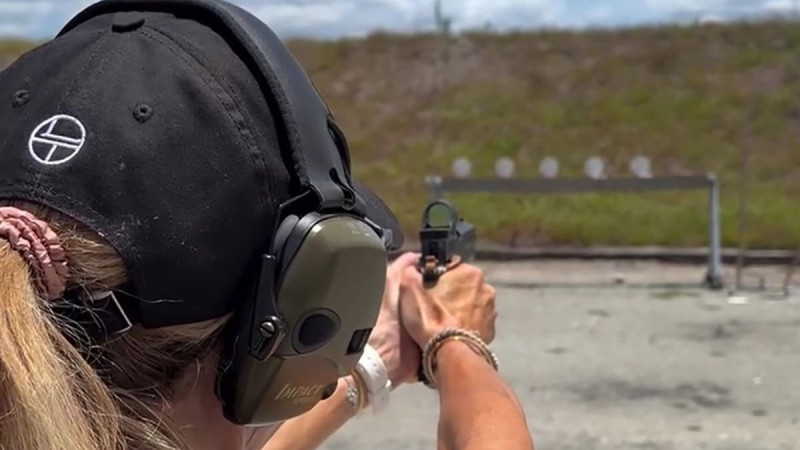 Lara Trump Unleashes Shooting Skills in Controversial Video Shared by Eric