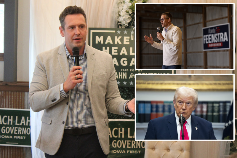 Trump’s Iowa Governor Pick Randy Feenstra Crushed by Zach Lahn — President’s Endorsement Streak Shattered