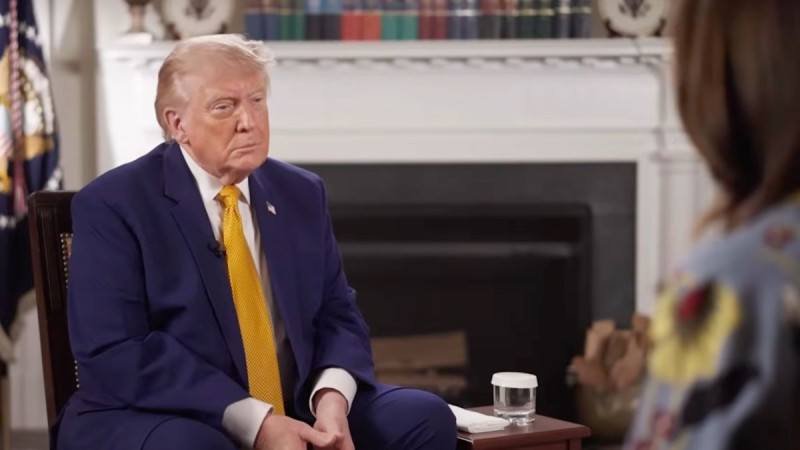 Trump's Distorted Hand Sparks Health Fears in First Public Appearance in a Week
