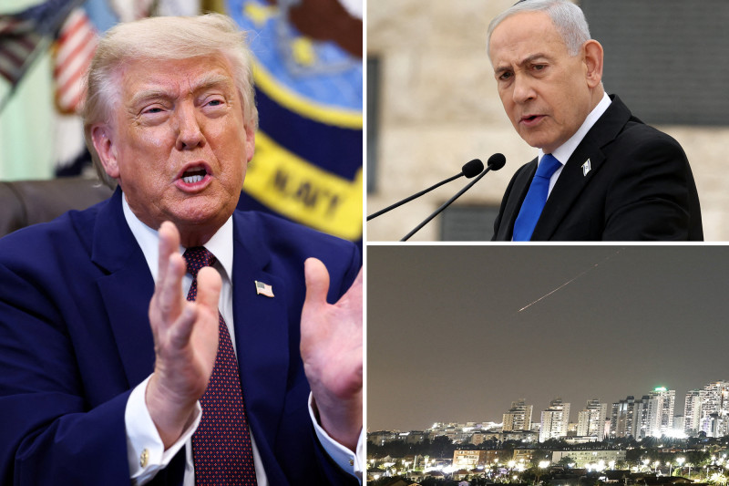 Trump Declares Netanyahu Has No Choice But to Bow to Iran After Missile Assault: 'I Call All the Shots'