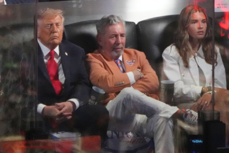 Trump Caught Snoozing at NBA Finals: A Taxpayer-Funded Slumber Party