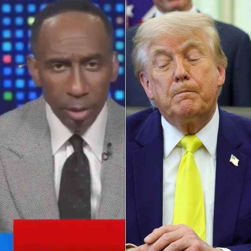 Stephen A. Smith Dares Trump to Face Him in Debate Over Knicks Blame