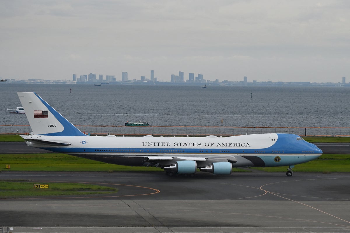 Air Force One Set for a Makeover in Trump's Signature Colors