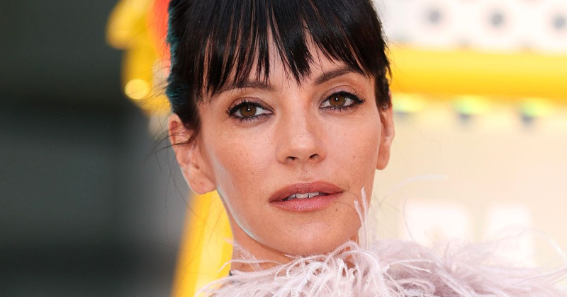 Lily Allen Dares in Sheer Dress, Shocking Red Carpet with TV Stars