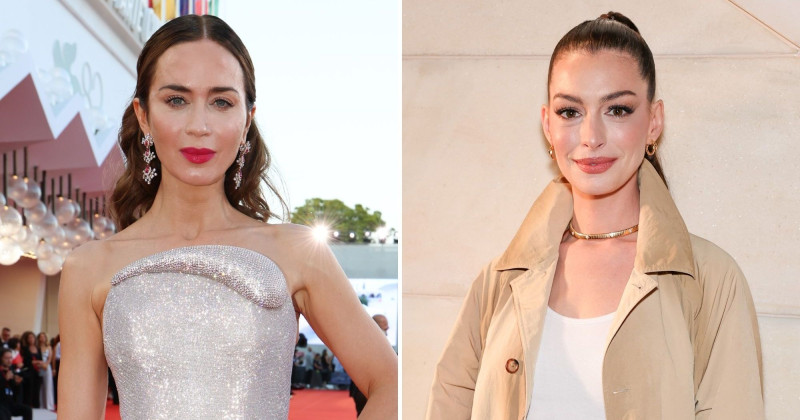 Emily Blunt Craves a Steamy Reunion with Anne Hathaway as 'Devil Wears Prada' Character Becomes a Lesbian Icon