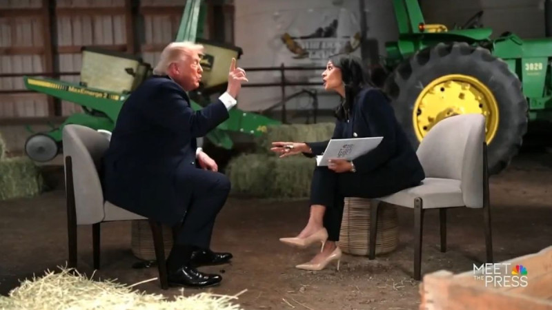 Trump Blames 'Disruptive' Rain for Epic Tantrum After Insulting Female TV Host