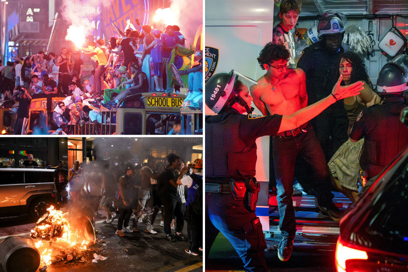 NYC Erupts in Mayhem: 63 Arrested, 4 Stabbings, and 1 Shooting Amid Knicks Celebration