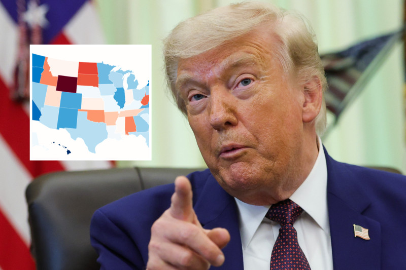 Trump's Approval Ratings Plummet as He Hits 80: A State-by-State Breakdown
