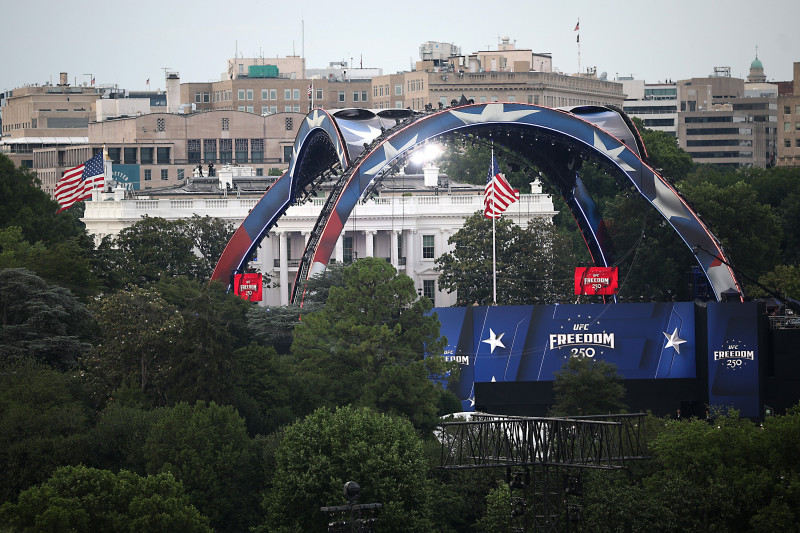Trump's Birthday Bash: UFC Showdown on the White House Lawn Shocks Nation