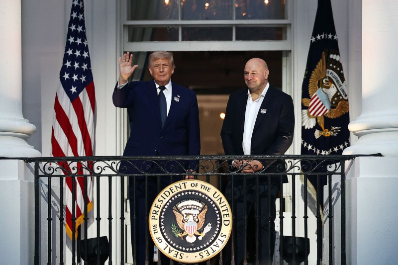 Dana White's 'Not Political' Claim Shattered by Turning Point USA Ad at UFC Event