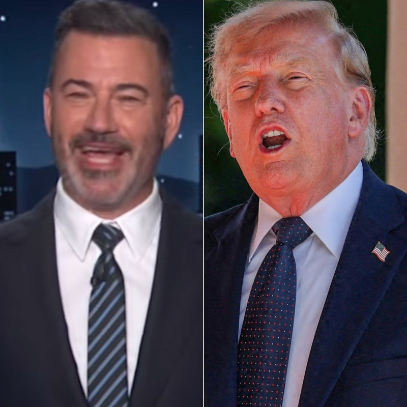 Kimmel's Savage Trump Roast: Name Removal Sparks Wild Cheers Near the White House