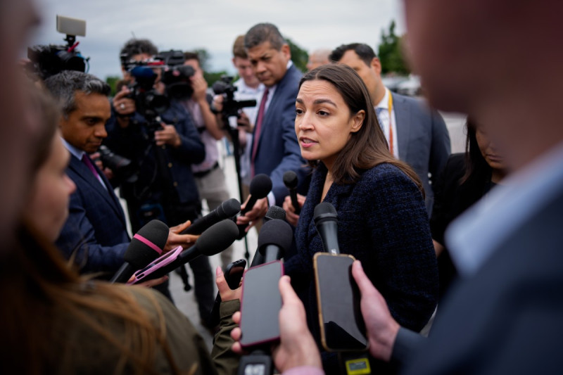 AOC Crushes JD Vance in Polls, But Primary Support Lags