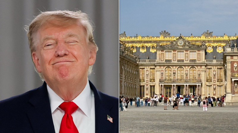Trump Gushes Over Dinner at Versailles: 'The Real Deal'